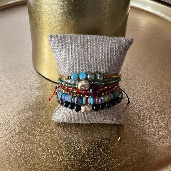 Natural stone bracelets, recommend for someone not plus size - Picture 2 of 2